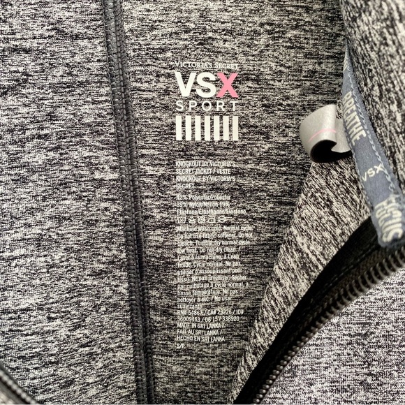 Victoria’s Secret Knockout Sport Grey Jacket Size Small NWOT - Picture 6 of 6